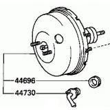 Power booster 44610-2D640 TOYOTA CARINA ED 1993-1995