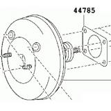 TOYOTA HILUX Power brake booster 44610-0K040