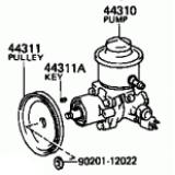 Steering Pump 44320-30180 44320-30181 CROWN YS120 LHD 198308-198708
