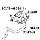 31440-36060 31440-36080 CLUTCH BOOSTER TOYOTA COASTER