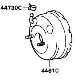 44610-16530 BRAKE BOOSTER TOYOTA TERCEL