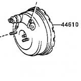 44610-16560 BRAKE BOOSTER TOYOTA CORSA/TERCEL