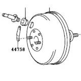 44610-1E520 44610-1E480 44610-1E470 BRAKE BOOSTER TOYOTA COROLLA SED/WG