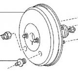 44610-26730 44610-26680 44610-26671 BRAKE BOOSTER TOYOTA HIACE