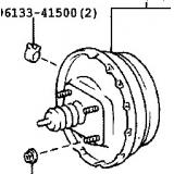 44610-36630 44610-36540 44610-36530 BRAKE BOOSTER TOYOTA COASTER