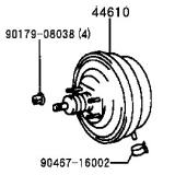 44610-37110 44610-37100 44610-37090 BRAKE BOOSTER TOYOTA DYNA200