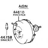 BBT-048  44610-3D131 44610-3D311 44610-3D310 BRAKE BOOSTER TOYOTA HILUX/4RUNNERBT