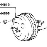 44610-3D760 BRAKE BOOSTER TOYOTA HILUX