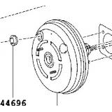 44610-53280 44610-53290 44610-53281 BRAKE BOOSTER TOYOTA/LEXUS IS250/220D