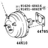 44610-60890 44610-60880 44610-60870 BRAKE BOOSTER TOYOTA LAND CRUISER 90