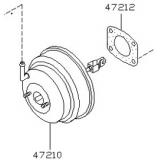 47210-8M260 47210-8M200 47210-8M262 BRAKE BOOSTER NISSAN PULSAR