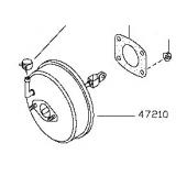 47210-9J400 47210-7Y000 47210-8J015 BRAKE BOOSTER NISSAN ALTIMA