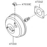 47210-AM600 47210-CD725 BRAKE BOOSTER NISSAN/INFINITI G35