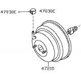 47210-CA000 BRAKE BOOSTER NISSAN MURANO