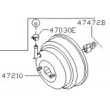 47210-VS40D 47210-VC103 47210-VC102	 BRAKE BOOSTER NISSAN PATROL(SAFARI)