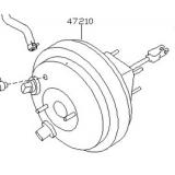 47210-ZC01C 47210-ZC01B 47210-ZC01A BRAKE BOOSTER NISSAN/INFINITI QX56