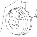 D7210-1CA1B D7210-1CY0A BRAKE BOOSTER NISSAN/INFINITI FX35/50