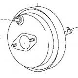 D7210-JK55A D7210-JK52A  BRAKE BOOSTER NISSAN/INFINITI EX