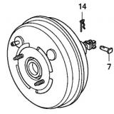 01469-SHJ-A00 POWER BOOSTER HONDA ODYSSEY 2005