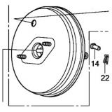 01469-SWW-G00 POWER BOOSTER HONDA CR-V 2009