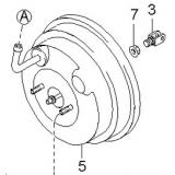 0K01143800A BRAKE SERVO KIA RETONA