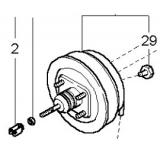 0K72A43800  0K72A43800A 0K78K43800B BRAKE SERVO KIA PREGIO/BESTA