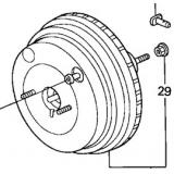 46400-S10-A01  46400-S10-A51 POWER BOOSTER HONDA CR-V 1997