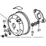 46400-SA5-003 BRAKE SERVO HONDA ACCORD 1982