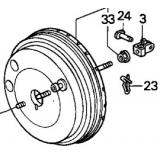 46400-SK7-A02 POWER BOOSTER HONDA CONCERTO 1993