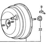 46400-SZ3-013 BRAKE SERVO HONDA 3.5RL 1996