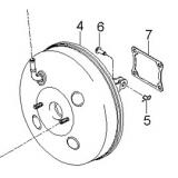 59110-1G000 BOOSTER-BRAKE KIA RIO 05~