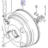 591102F100  591102F600 BOOSTER-BRAKE KIA CERATO