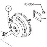 BL5B-43-800 VACUUM POWER BOOSTER MAZDA 323 2000