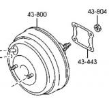 CB15-43-800A BRAKE SERVO MAZDA PREMACY 1999