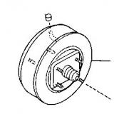 GA97-43-800B VACUUM POWER BOOSTER MAZDA 626 1985