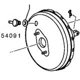 Brake servo 4630A195 4630A247  MITSUBISHI LANCER SPORTBACK  09.2008-