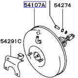 Power booster MR475506 MR493221 MR977153 MITSUBISHI SPACE WAGON  08.1997-04.2004