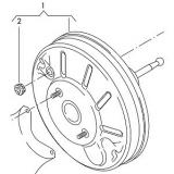 Power booster 1K1614106AC 1K1614106AA 1K1614106AB VW GOLF/VARIANT/4MOTION  2010-