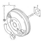 Brake servo 1K1614106H 1K1614106M 1K2614106D VW GOLF PLUS  2005-