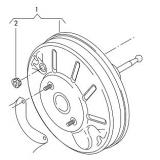 Power booster 1T1614106E VOLKSWAGEN TOURAN  2013-