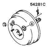 Brake servo MR955893   MITSUBISHI DION  05.2000-12.2005