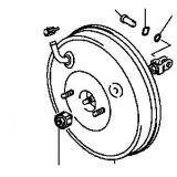 Brake servo MR249225 MR307143  MITSUBISHI GALANT  10.1996-03.2006