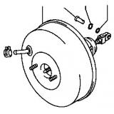 Power booster MB858746 MB858747  MITSUBISHI GALANT HATCHBACK  05.1994-05.1995 