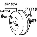 Brake servo MB618977 MB407775  MITSUBISHI L200  01.1986-03.2001  2600/2WD