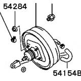 Brake servo MR475130   MITSUBISHI L300  09.1999-05.2002