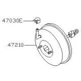 Vacuum booster 47210-72F20 47210-72F96 47210-81F11 NISSAN 240SX 1994-1998