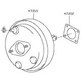 Vacuum booster D7210-1EA0A D7210-1EA0A D7210-1ET1A NISSAN 370Z 2008-