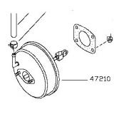 Power booster 47210-8J010 NISSAN ALTIMA 2001-2006