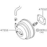 Vacuum booster 47210-40U00 NISSAN MAXIMA 1994-1999