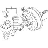 Power booster 47210-05W00 47210-05W10 47210-43W10 NISSAN PICKUP 1979-1985